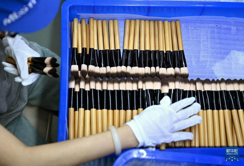 河南鹿邑：化妆刷之乡打造“美丽经济”