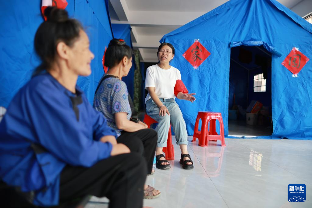 贵州榕江抢险救灾一线的共产党员