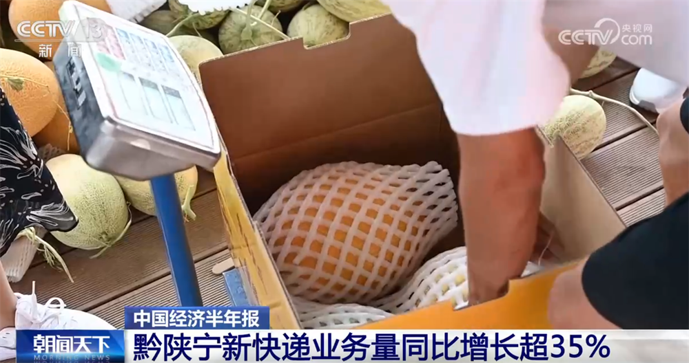 数说上半年快递物流业“成绩单” “小包裹”折射中国经济澎湃动能