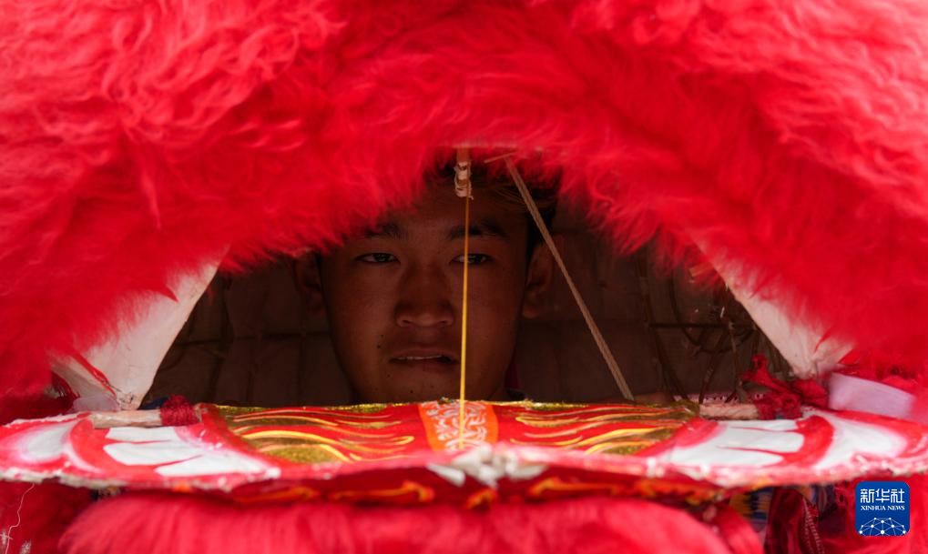 辉煌60载 魅力新西藏丨高原狮舞