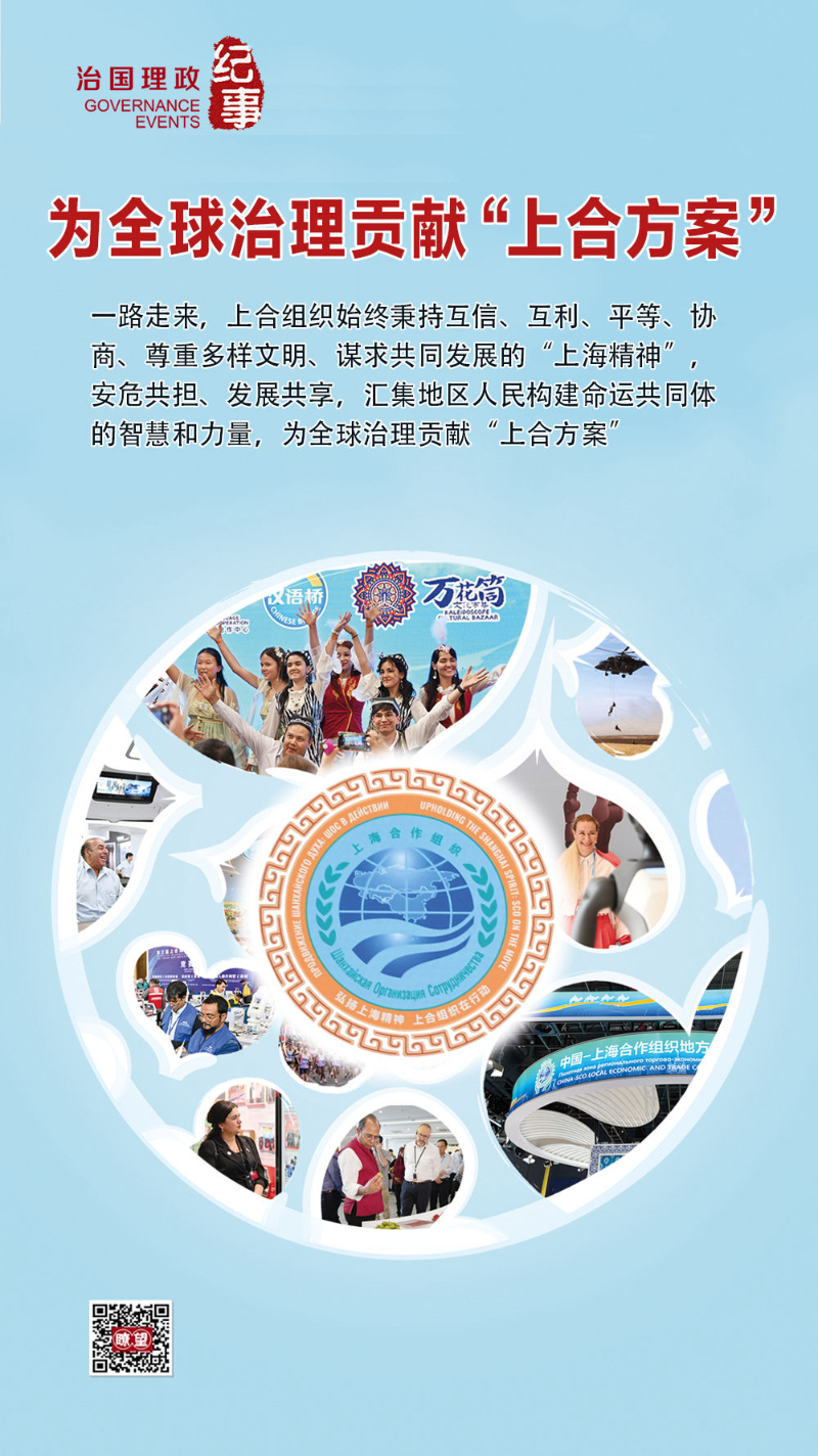 瞭望·治国理政纪事|为全球治理贡献“上合方案”