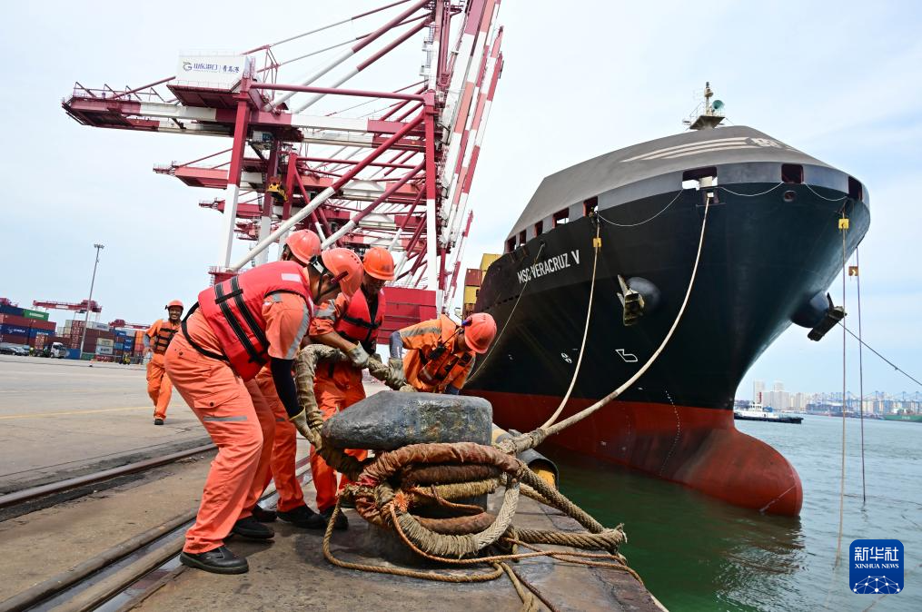 山东港口青岛港:面向上合组织国家货物吞吐量和航线实现“双增长”