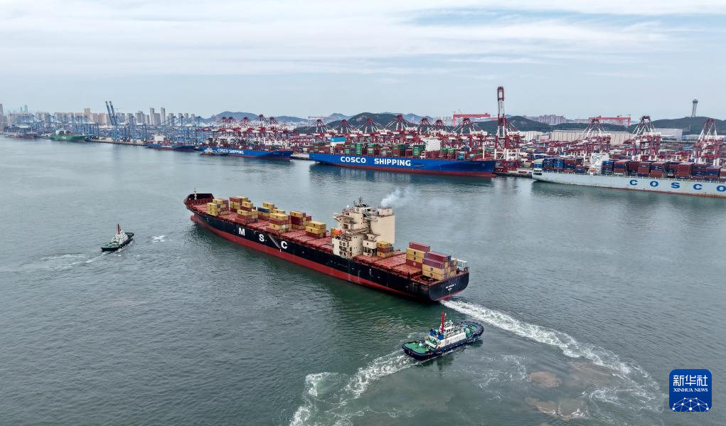 山东港口青岛港:面向上合组织国家货物吞吐量和航线实现“双增长”