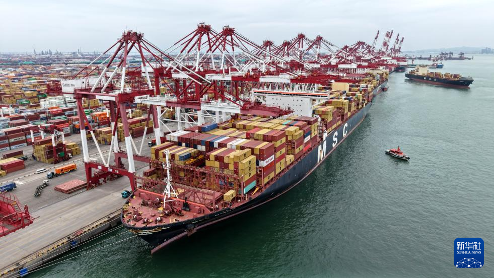山东港口青岛港:面向上合组织国家货物吞吐量和航线实现“双增长”
