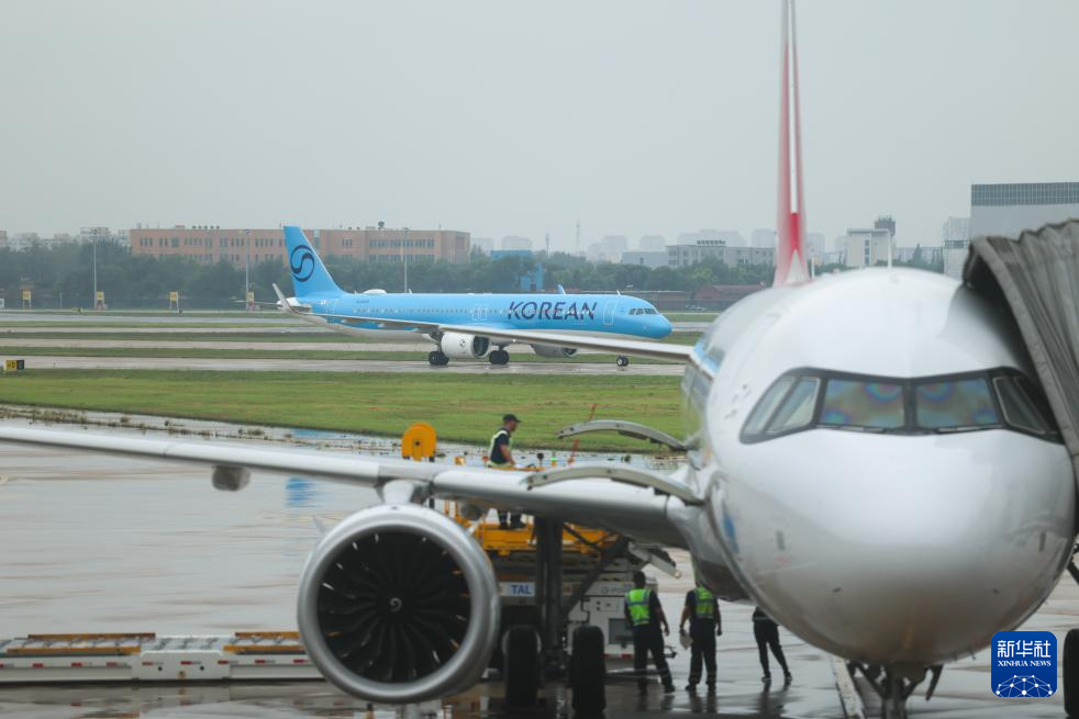 上合组织天津峰会丨天津机场口岸启用新入境查验场地