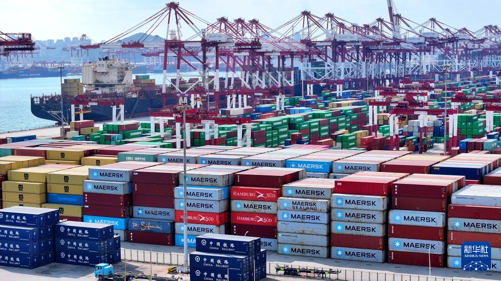 山东港口青岛港:搭建中日韩海上物流大通道