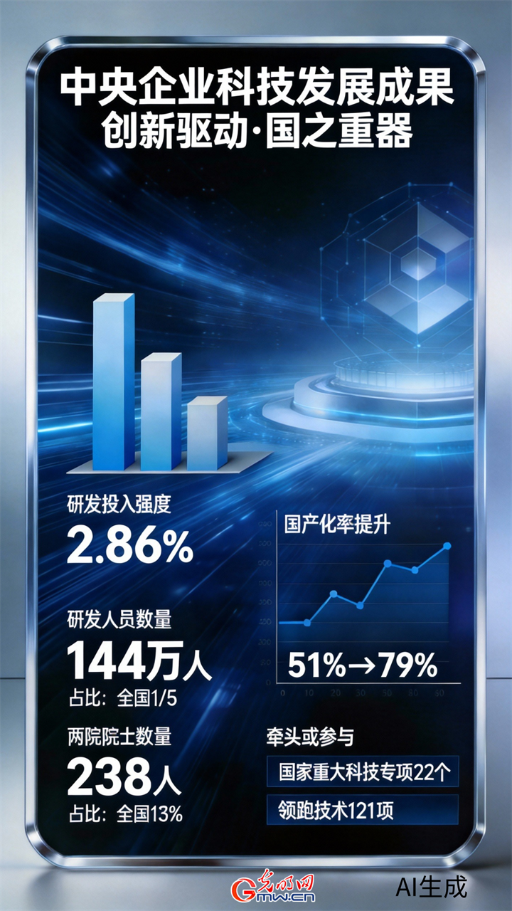 2025国资央企创新能力稳步提升 研发投入强度达 2.86%