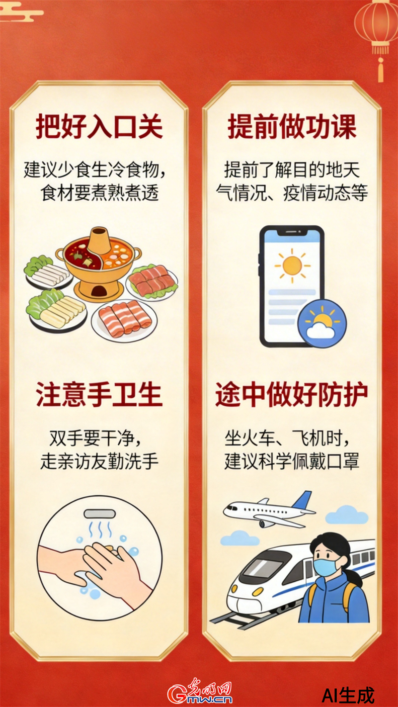 春节聚会、出行如何做好防护？疾控专家给出重要提醒