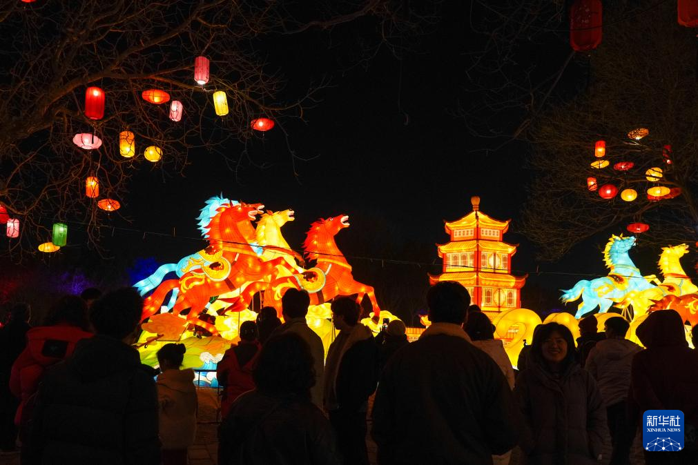 北京:2026圆明园新春灯会启幕