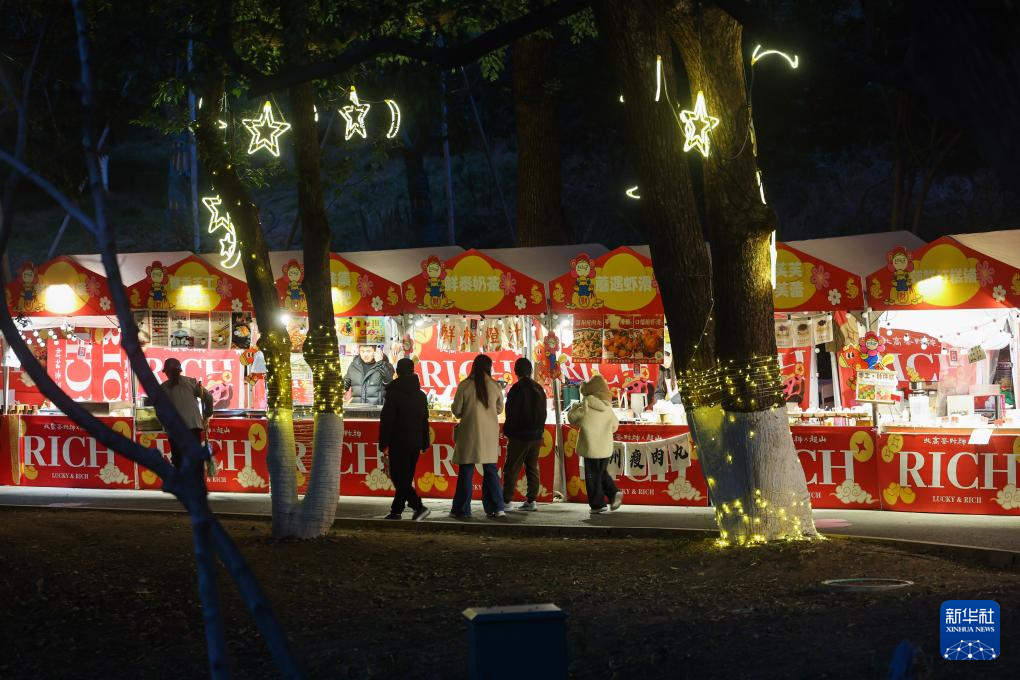 杭州赏梅胜地开启特色夜游赏梅活动