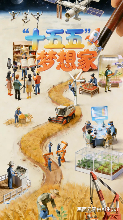 AI绘蓝图·“十五五”梦想家丨你的梦想,写在开篇 AI绘蓝图·“十五五”梦想家丨你的梦想,写在开篇