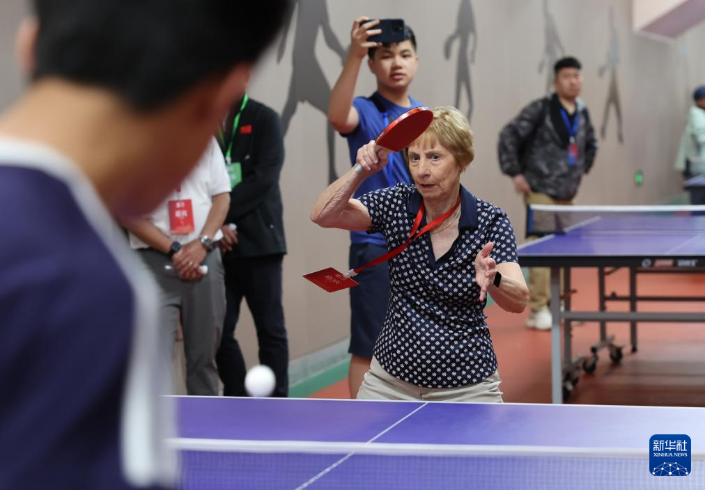 中美“乒乓外交”55周年纪念活动在河北石家庄举办