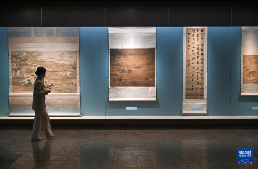 “神骏:故宫书画艺术中的马世界”展开幕