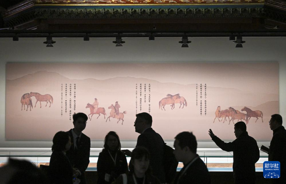 “神骏:故宫书画艺术中的马世界”展开幕