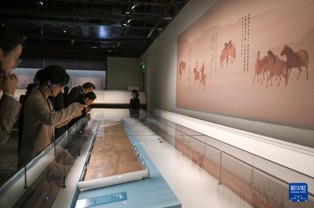 “神骏:故宫书画艺术中的马世界”展开幕