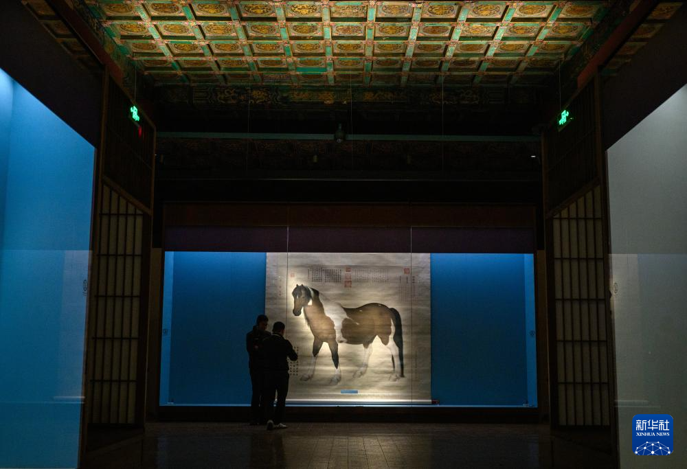 “神骏:故宫书画艺术中的马世界”展开幕