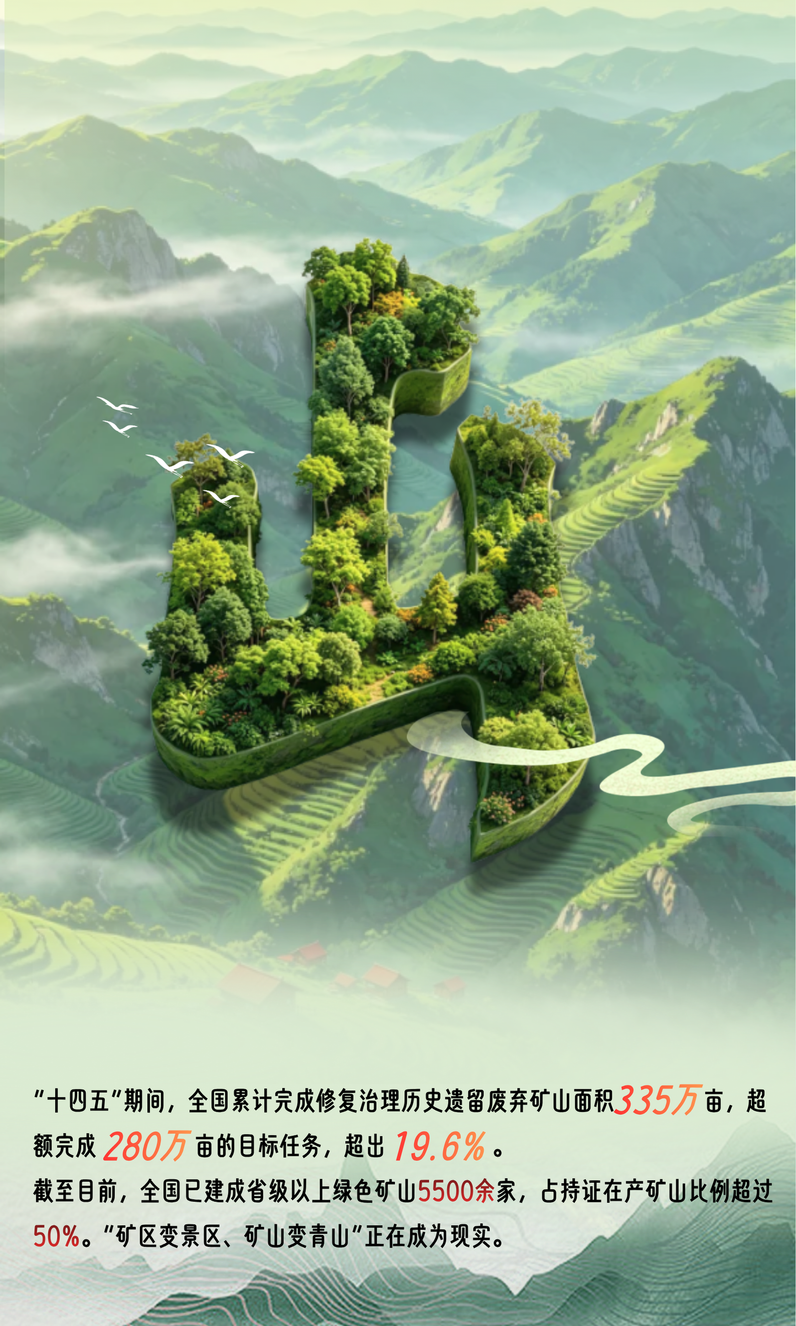 好评中国|AI创意海报:六五环境日,擦亮美丽中国生态底色