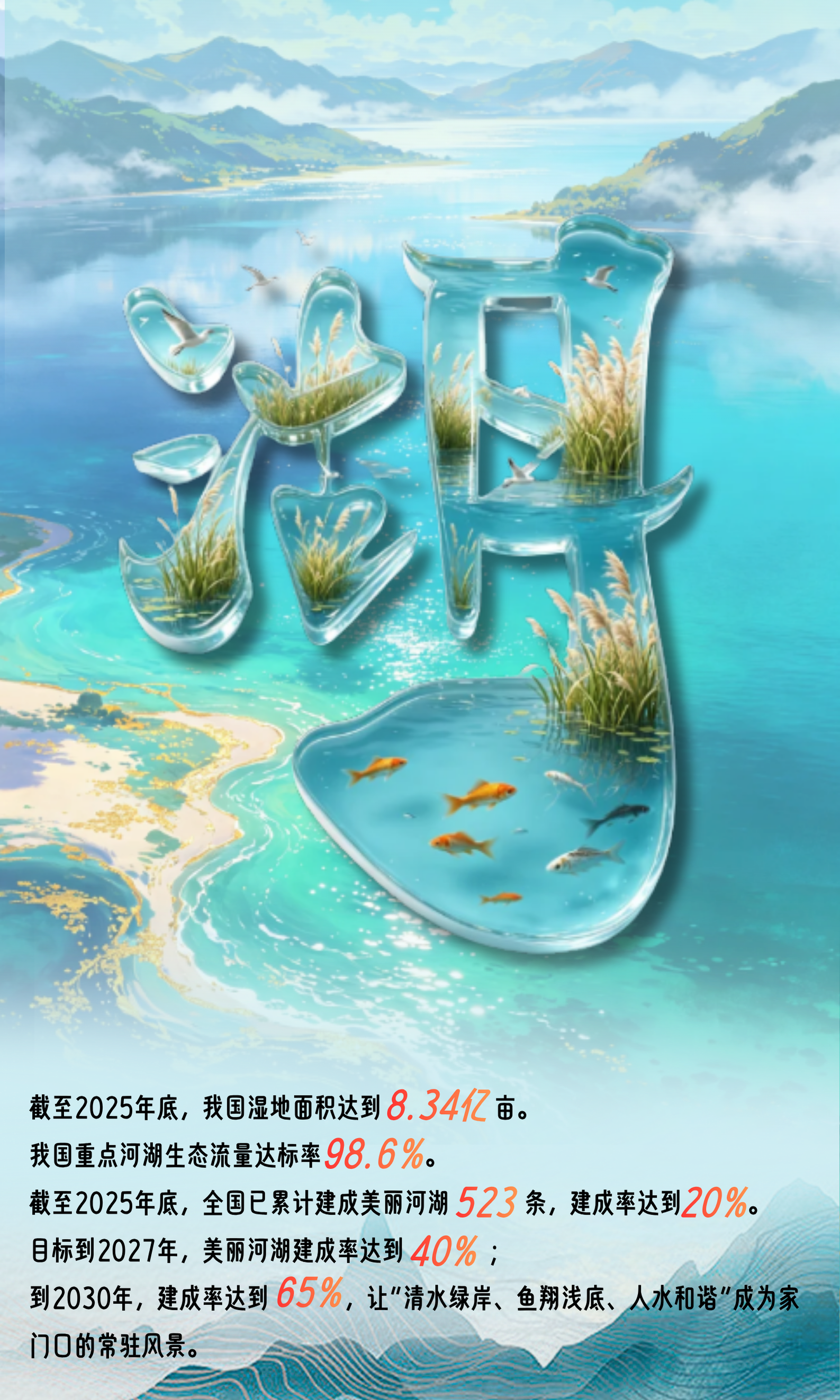 好评中国|AI创意海报:六五环境日,擦亮美丽中国生态底色