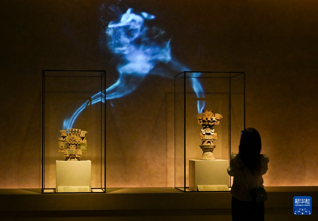 “世界树之巅:美洲古代文明大展”在上海博物馆开幕